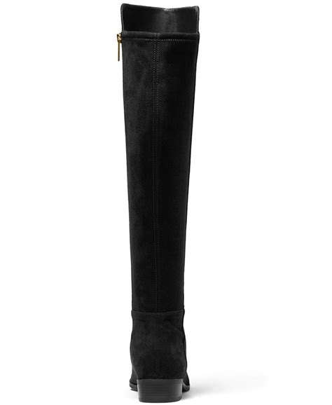 michael michael kors women's bromley flat tall riding boots|MICHAEL Michael Kors Women's Bromley Suede Flat .